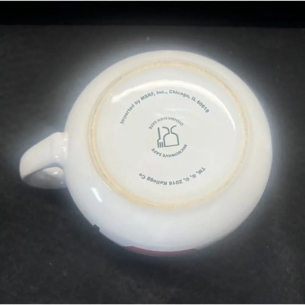 Vintage Style Retro Kelloggs Cornflakes Cereal Bowl Mug 2016 Kimm & Miller‎